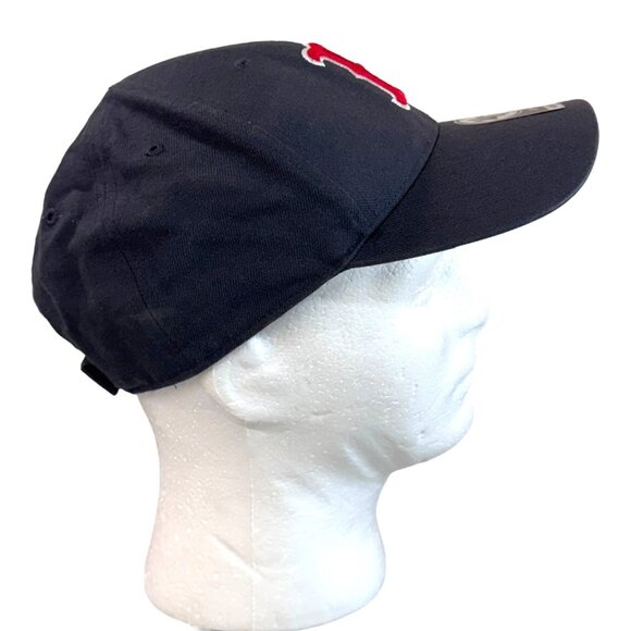 Boston Red Sox 47 Brand One Size Strapback MLB Hat Navy Baseball Cap Embroidered - Picture 11 of 11